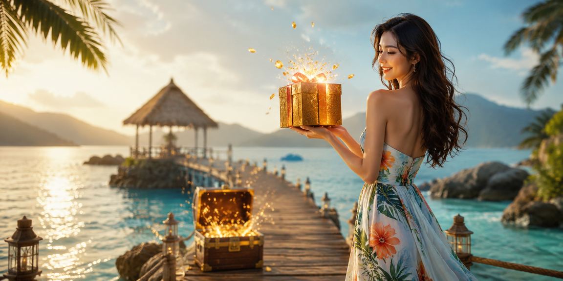 Cảnh biển Con Đảo trong hoạt động cược thể thao trực tuyến 70k