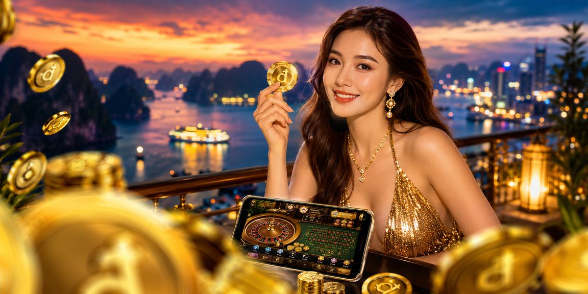 Khung cảnh lễ hội cá cược Vịnh Hạ Long